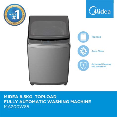 Midea 8.5kg Topload Fully Automatic Washing Machine.